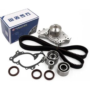 Timing Belt Water Pump Kit fits for 94-01 For Toyota Camry, 95-04 For Toyota Avalon, 99-03 For Lexus RX300, 98-03 For Toyota Sienna, 99-03 For Toyota Solara