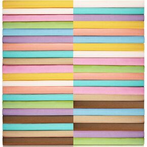 Macarrie 40 Piece Solid Color Fabric Bundles 10 x 10 Inch Multi-Color Fabric Squares Quilting Fabric Patchwork Sewing Craft Precut Fabric Scrap for DIY Sewing Craft (Classic Color)