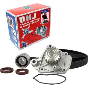 DNJ TBK296AWP Timing Belt Kit with Water Pump/For 1992-1995 / Honda/Civic, Civic del Sol / 1.6L / SOHC / L4 / 16V / 97cid / D16Z6