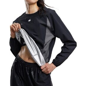 HOTSUIT Sauna Suit Women Durable Gym Exercise Workout Sauna Jacket Pants Sweat Suits