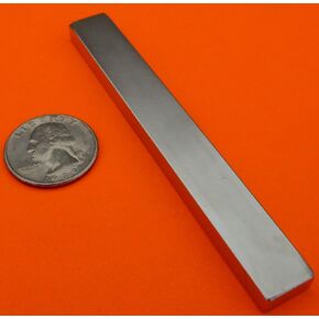 Super Strong Neodymium Magnet N42 4 x 1/2 x 1/4" Permanent Magnet Block, The World's Strongest & Most Powerful Rare Earth Magnets by Applied Magnets