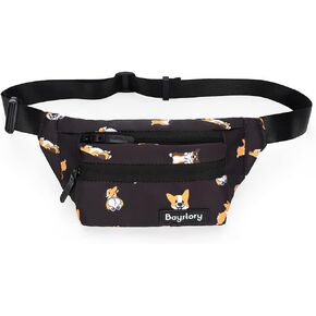 Cross Body Fanny Pack for Sport Working Travel Running and Workout Best Gift for Man Women Hands-Free Wallets Waist Pack Phone Bag Carrying All Phones (black)