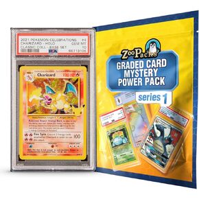 Zoo Packs Pokemon Graded Card Mystery Power Pack - Amazon Exclusive