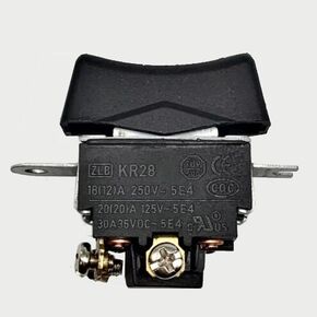 Electric Drill Switch fits for ZLB KR28 Electric Drill Switch 4Pins 3Positions with Screw Double Side Momentary