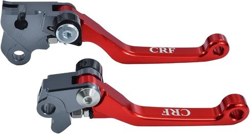 Motorcycle CNC Aluminum Brake Clutch Lever Handle Pivot for crf150f crf230f crf 150f 230f 2003-2019 crf250f 2019-2023 Pit Dirt Bike Red in Kuwait