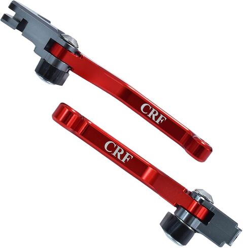 Motorcycle CNC Aluminum Brake Clutch Lever Handle Pivot for crf150f crf230f crf 150f 230f 2003-2019 crf250f 2019-2023 Pit Dirt Bike Red in Kuwait
