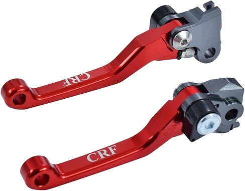 Motorcycle CNC Aluminum Brake Clutch Lever Handle Pivot for crf250r 2007-2022 crf450r 2007-2020 crf250rx 2019-2022 crf450rx 2017-2020 Pit Dirt Bikes Red in Kuwait