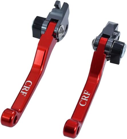 Motorcycle CNC Aluminum Brake Clutch Lever Handle Pivot for crf250r 2007-2022 crf450r 2007-2020 crf250rx 2019-2022 crf450rx 2017-2020 Pit Dirt Bikes Red in Kuwait