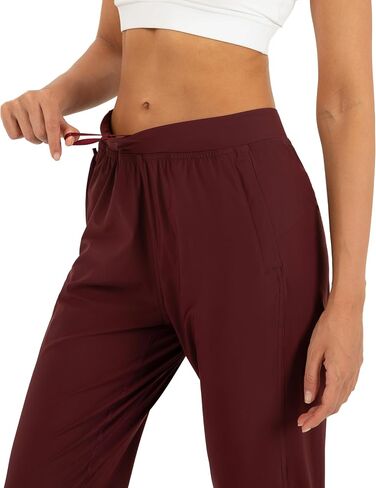 YUNOGA Joggers for Women with Pockets Lightweight Athletic Workout Sport Track Pants Comfy Yoga Running Pants in Saudi Arabia