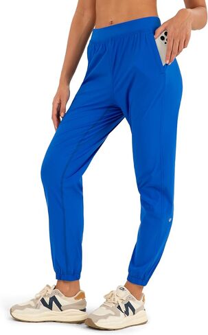 YUNOGA Joggers for Women with Pockets Lightweight Athletic Workout Sport Track Pants Comfy Yoga Running Pants in Saudi Arabia