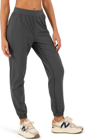 YUNOGA Joggers for Women with Pockets Lightweight Athletic Workout Sport Track Pants Comfy Yoga Running Pants in Saudi Arabia