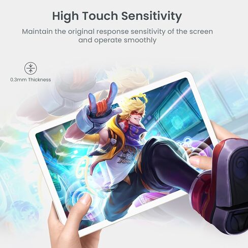 MoKo [واقي شاشة مكون من قطعتين لجهاز Google Pixel Tablet 11 بوصة 2023، مضاد للخدش 9H صلابة فائقة الوضوح من الزجاج المقسى مناسب لجهاز Pixel اللوحي 2023، متوافق مع قلم الرصاص in Saudi Arabia