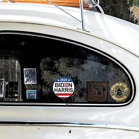 100 قطعة بايدن هاريس 2024 ملصقات الانتخابات والشارات لسيارة الدراجات النارية الخوذات نافذة الكمبيوتر المحمول ديكور مقاوم للماء 3x3 بوصة in Kuwait