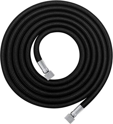 خرطوم البخاخة المضفر من النايلون الفاخر بطول 6 أقدام مع تركيبات قياسية مقاس 1/8 بوصة على كلا الطرفين in Kuwait