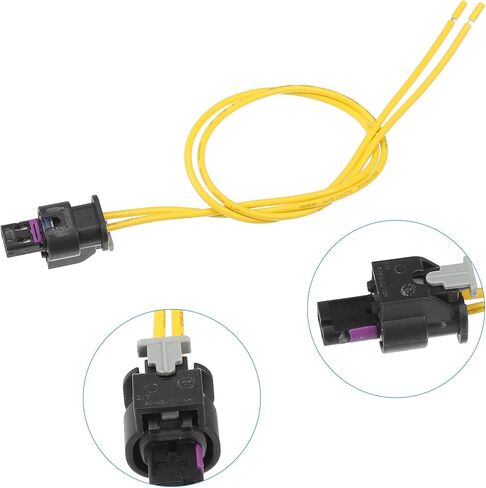 uxcell 1 Set Side Marker Light Pigtail Connector Wires No.68213844AD/68213845AD for Chrysler 300 2015-2022 in Saudi Arabia