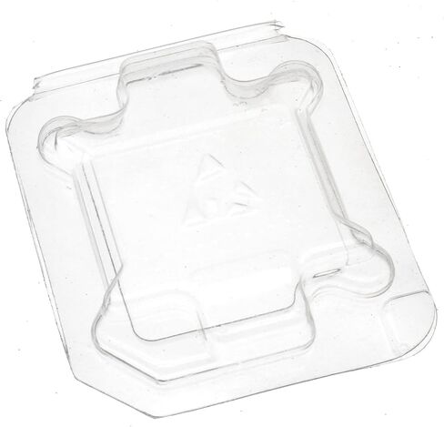 CPU Box 2 Pcs CPU Plastic Protective Case CPU Clamshell Tray Case Container for AMD 938 940 FM1 FM2 APU in Saudi Arabia