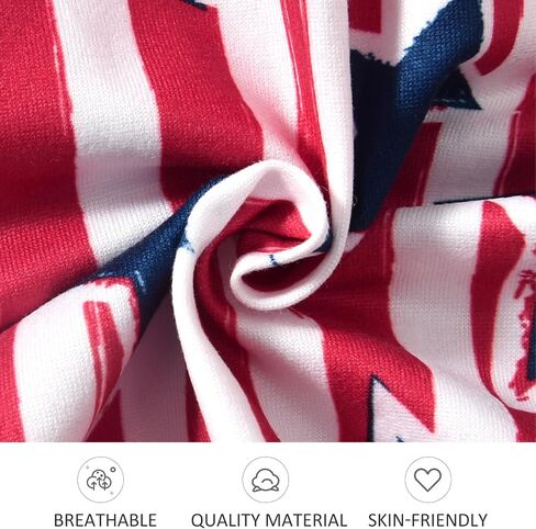 fioukiay Toddler Girls 4th of July Dress Clothes Outfits in Saudi Arabia