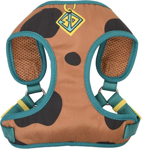 سكوبي دو وارنر براذرز الكلب تسخير | حزام ناعم ومريح للكلاب الكبيرة، حزام للكلاب بدون سحب باللون البني والأزرق | أحزمة كلب لطيفة للكلاب الكبيرة، FF15832 in Kuwait