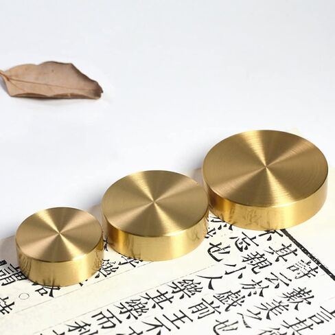 1pc Paperweight Glass Dome Magnifier Paper Weights Calligraphy Accessory Calligraphy Tools Chinese Writing Magnifying Glass Paper Flat Chinese Calligraphy Paperweight in Saudi Arabia