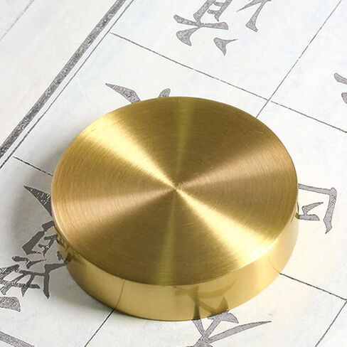 1pc Paperweight Glass Dome Magnifier Paper Weights Calligraphy Accessory Calligraphy Tools Chinese Writing Magnifying Glass Paper Flat Chinese Calligraphy Paperweight in Saudi Arabia