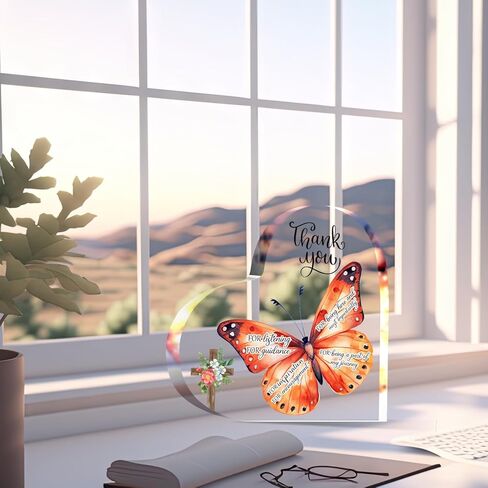 Thank You Gift for Women, Appreciation Gifts for Women, Heart-Shaped Acrylic Desk Decor with Appreciation Message for Women, Teacher, Coworkers, Friend, Boss in Kuwait