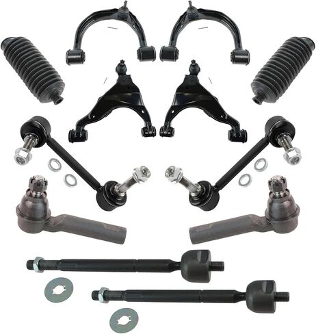 TRQ Front Steering & Suspension Kit Compatible with 2005-2015 Toyota Tacoma in Saudi Arabia