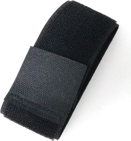 4pcs Soccer Shin Guard Straps 12x2 Black Adjustable Nylon Elastic Sports Strap Non-Crash Sports Bandage in Saudi Arabia