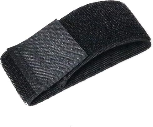 4pcs Soccer Shin Guard Straps 12x2 Black Adjustable Nylon Elastic Sports Strap Non-Crash Sports Bandage in Saudi Arabia