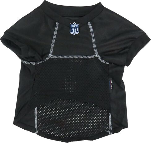 Littlearth للجنسين للبالغين من الدوري الوطني لكرة القدم الأمريكية Oakland Raiders Basic Pet Jersey، لون الفريق، متوسط in Saudi Arabia