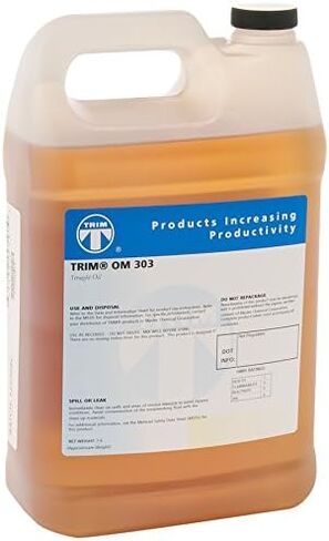 سوائل القطع والطحن من تريم OM303/1 زيت تشحيم وتقطيع غير مكلور، إبريق سعة 1 جالون in Kuwait