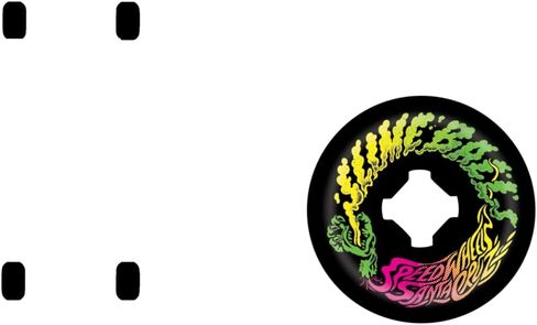 عجلات لوح التزلج Vomit Mini Black 97a مقاس 54 مم in Kuwait