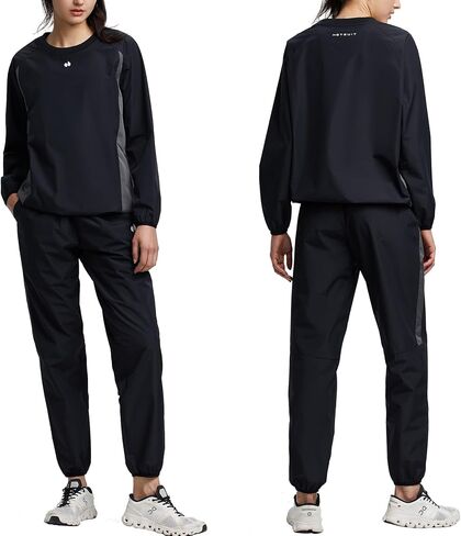 HOTSUIT Sauna Suit Women Durable Gym Exercise Workout Sauna Jacket Pants Sweat Suits in Saudi Arabia