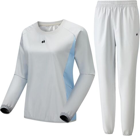 HOTSUIT Sauna Suit Women Durable Gym Exercise Workout Sauna Jacket Pants Sweat Suits in Kuwait