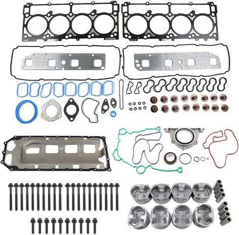 Piston Rings Set Replacement for 2003-2006 Chrysler Jeep Grand Cherokee Dodge Ram 5.7L V8 HEMI 5086010AB 5086011AB in Saudi Arabia