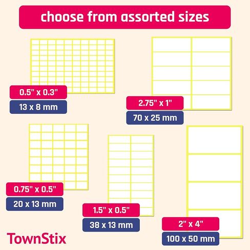 200 Pack, 4" x 2", Labels Stickers for Storage Bins - Matte White in Saudi Arabia