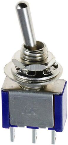 ESUPPORT On/Off Mini Miniature Toggle Switch Car Dash Dashboard SPST 2Pin Blue Pack of 10 in Saudi Arabia