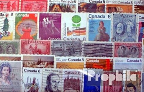 Canada 200 Various Stamps (Stamps for Collectors) in Saudi Arabia