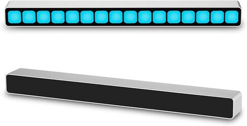 Nobsound 16-bit MIC Voice Sound Control Music Level Audio Spectrum Indicator Blue Light LED Display Microphone Signal Acquisition USB5V Aluminum Case in Saudi Arabia