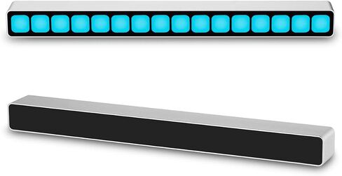 Nobsound 16-bit MIC Voice Sound Control Music Level Audio Spectrum Indicator Blue Light LED Display Microphone Signal Acquisition USB5V Aluminum Case in Saudi Arabia