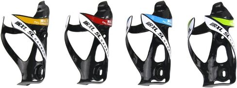 قفص زجاجة الكربون RXL SL قفص زجاجة من ألياف الكربون من الكربون MTB دراجة الطريق دراجة زجاجة ماء حامل سوبر ضوء 3K قفص الكربون اللامع (أحمر) in Kuwait