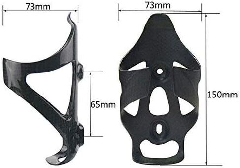 قفص زجاجة الكربون RXL SL قفص زجاجة من ألياف الكربون من الكربون MTB دراجة الطريق دراجة زجاجة ماء حامل سوبر ضوء 3K قفص الكربون اللامع (أحمر) in Kuwait