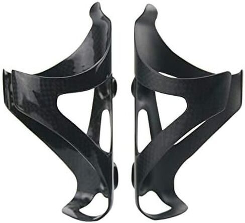 قفص زجاجة الكربون RXL SL قفص زجاجة من ألياف الكربون من الكربون MTB دراجة الطريق دراجة زجاجة ماء حامل سوبر ضوء 3K قفص الكربون اللامع (أحمر) in Kuwait