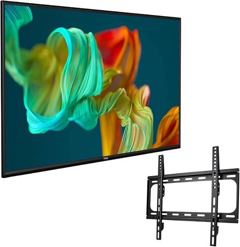 تلفزيون VIZIO 50 بوصة فئة 4K (2160p) LED تلفزيون ذكي متوافق مع Netflix وDisney+ وApple TV وYouTube ومتوافق مع حامل الحائط Alexa وGoogle Assistant (بدون حامل) V505-J09 (متجدد) in Saudi Arabia