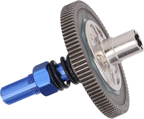 RC Car Gear Set, Differential Pinions Gear Slipper Gear Set Differential Upgrade Parts Metal Gear Assembly for Arrma Senton 1/10 for Granite (Blue) Arrma in Kuwait