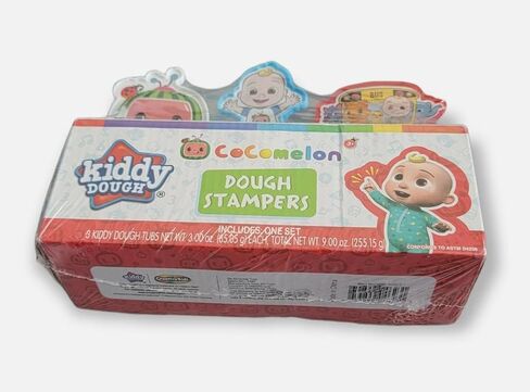 CoComelon Molded Figure Stamper and Dough - Fun Kids Modeling Dough for Arts and Crafts and Modeling Figures, Birthday Party, Stocking Basket Stuffers Toys for Kids - 3 Ounces in Saudi Arabia