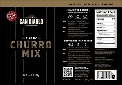 Artisan Churros - Churro Mix: Classic Dry-Mix Churro Dough Packet in Saudi Arabia