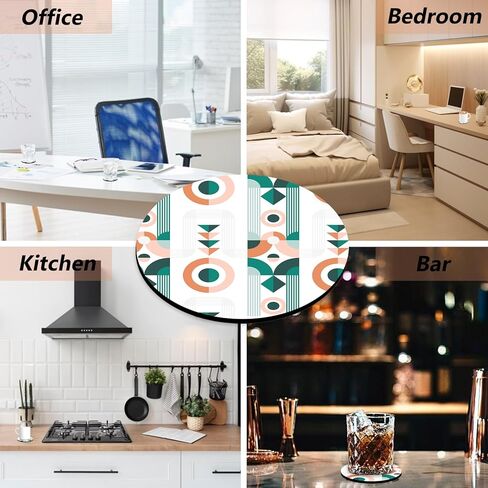 50 Pcs Sublimation Blank Cup Coasters, 4x4 Inch Neoprene Blank Cup Mat for Sublimation Transfer Heat Press Printing DIY Crafts (Round) in Saudi Arabia