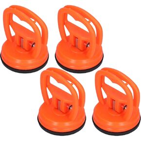 4Pcs Mini Suction Cup ABS Plastic Single Jaw Sucker with Buckle Handle Strong Grip Screen Pullers for Electronics Repair LCD Screen Glass Surface Maintenance Tools in Kuwait