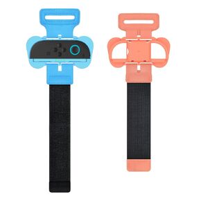 JDDWIN 2 Pack Wrist Strap Compatible with Nintendo Switch 2, Just Dance 2025/2024/2023 for Zumba Burn It Up, Adjustable Elastic Straps for Switch 2 Joy-Con Controller,Upgraded Wrist Bands Adults and Kids in Saudi Arabia
