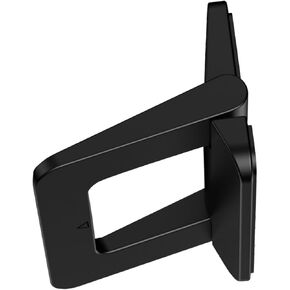 Zerodeko 2pcs Mini Foldable Laptop Stand Bracket for Notebook Computer, Portable Desk Laptop Holder with Universal Support, Compact Travel and Home Office Use, Black in Saudi Arabia
